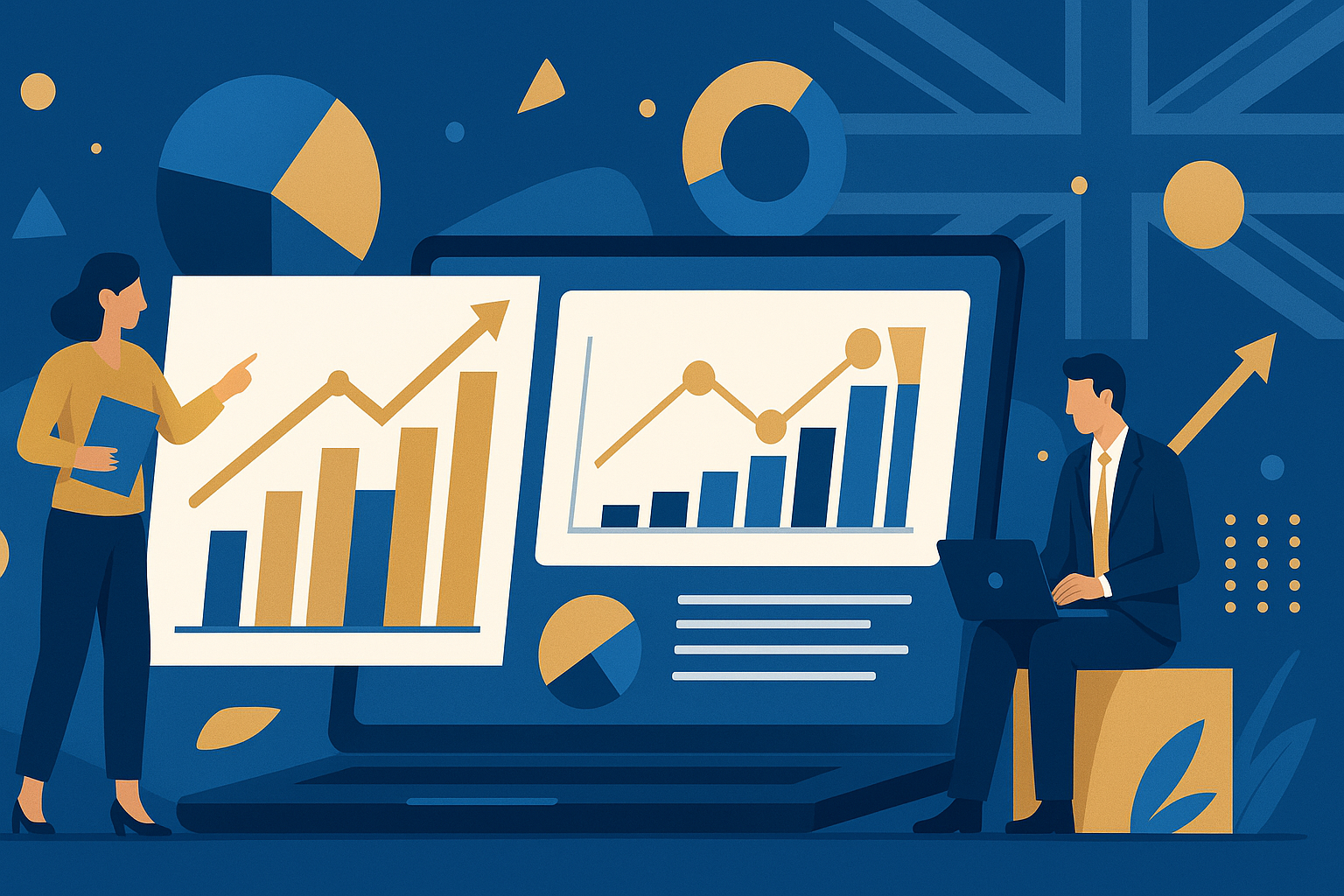 Business Analytics Illustration